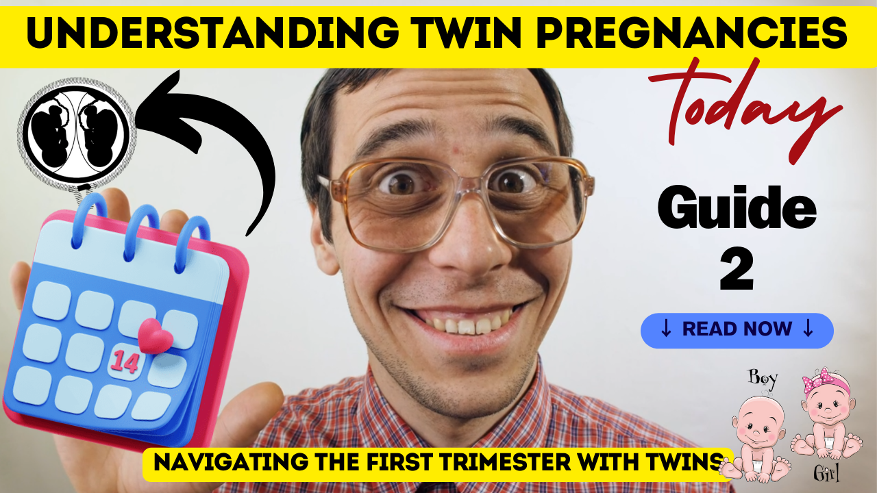 Embracing the Amazing Joys and Unique Challenges of the First Trimester with Twins🤰: Guide 2