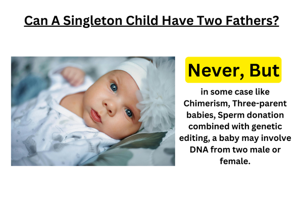 Can A Singleton Child Have Two Fathers?